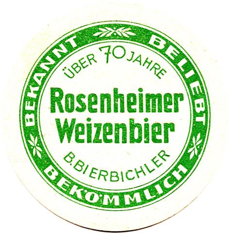 rosenheim ro-by bierbichler rund 1a (190-ber70 jahre-grn)